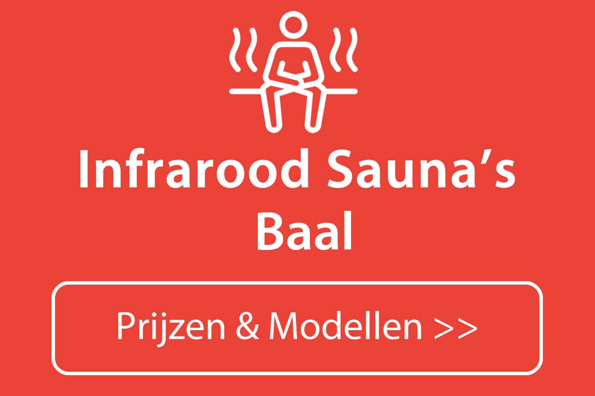 Infrarood Sauna Kopen In Baal