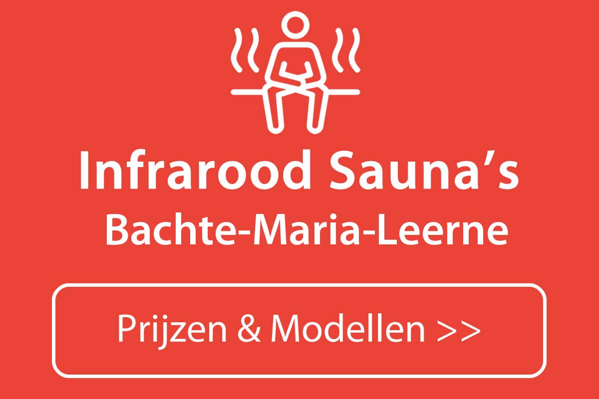 Infrarood Sauna Kopen In Bachte-Maria-Leerne