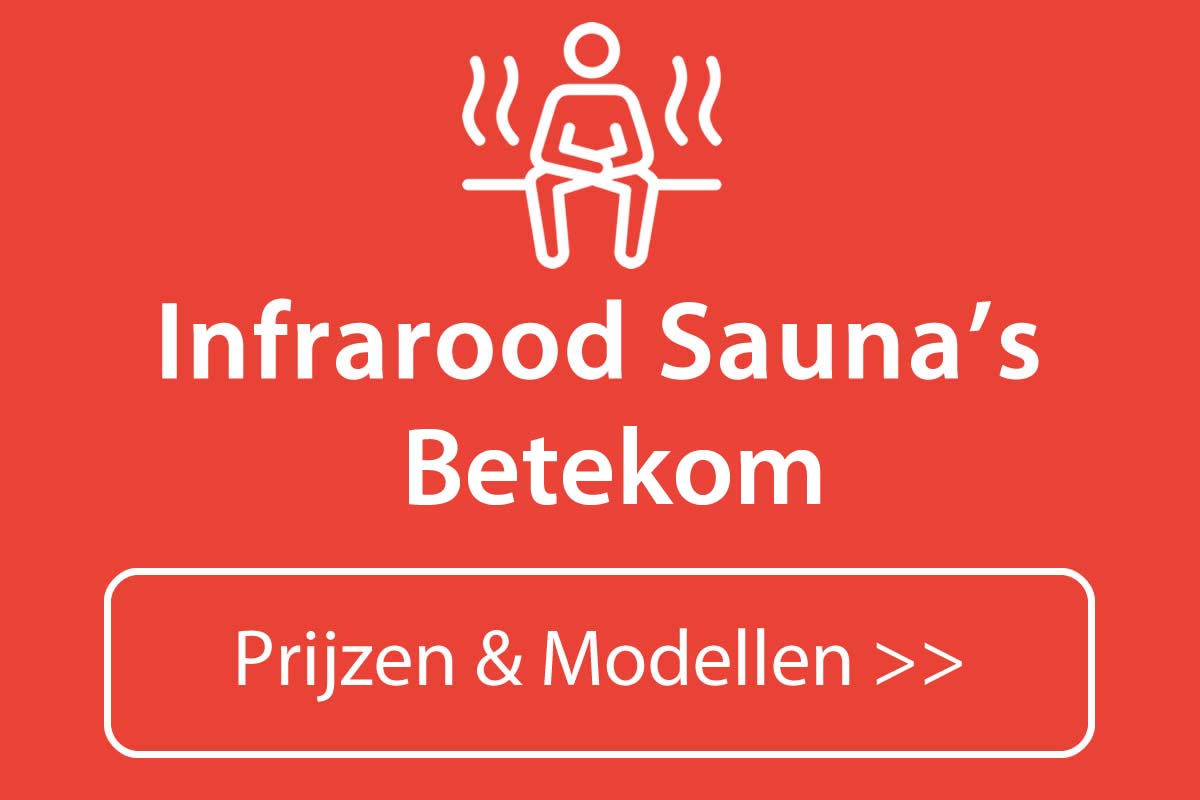 Infrarood Sauna Kopen In Betekom