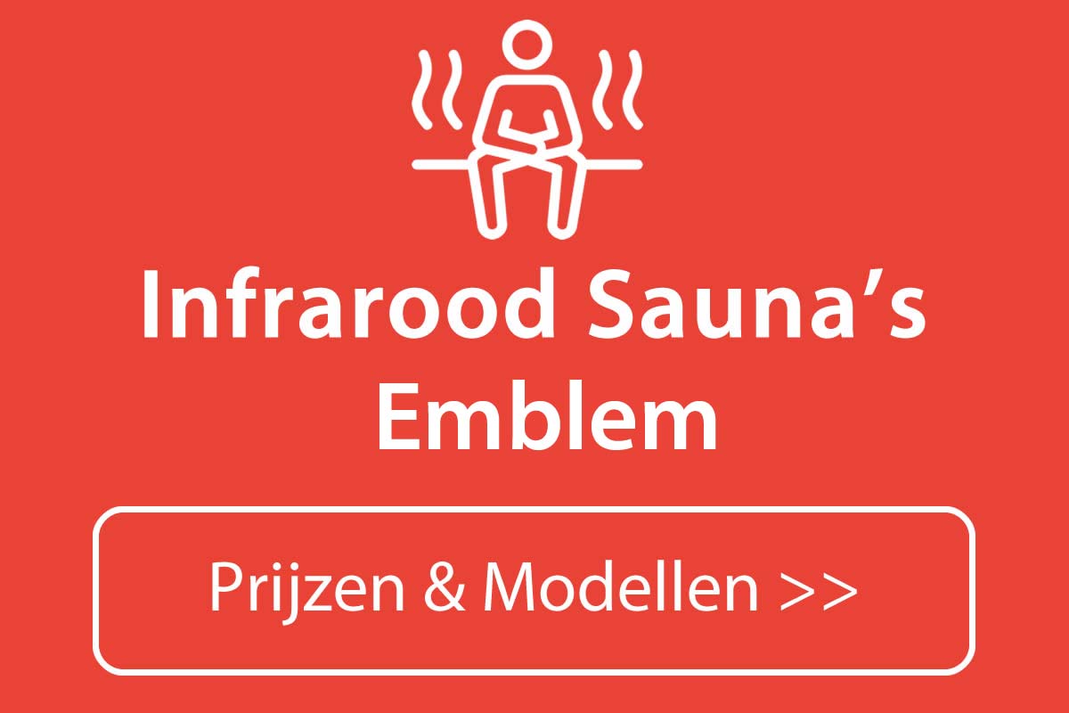 Infrarood Sauna Kopen In Emblem