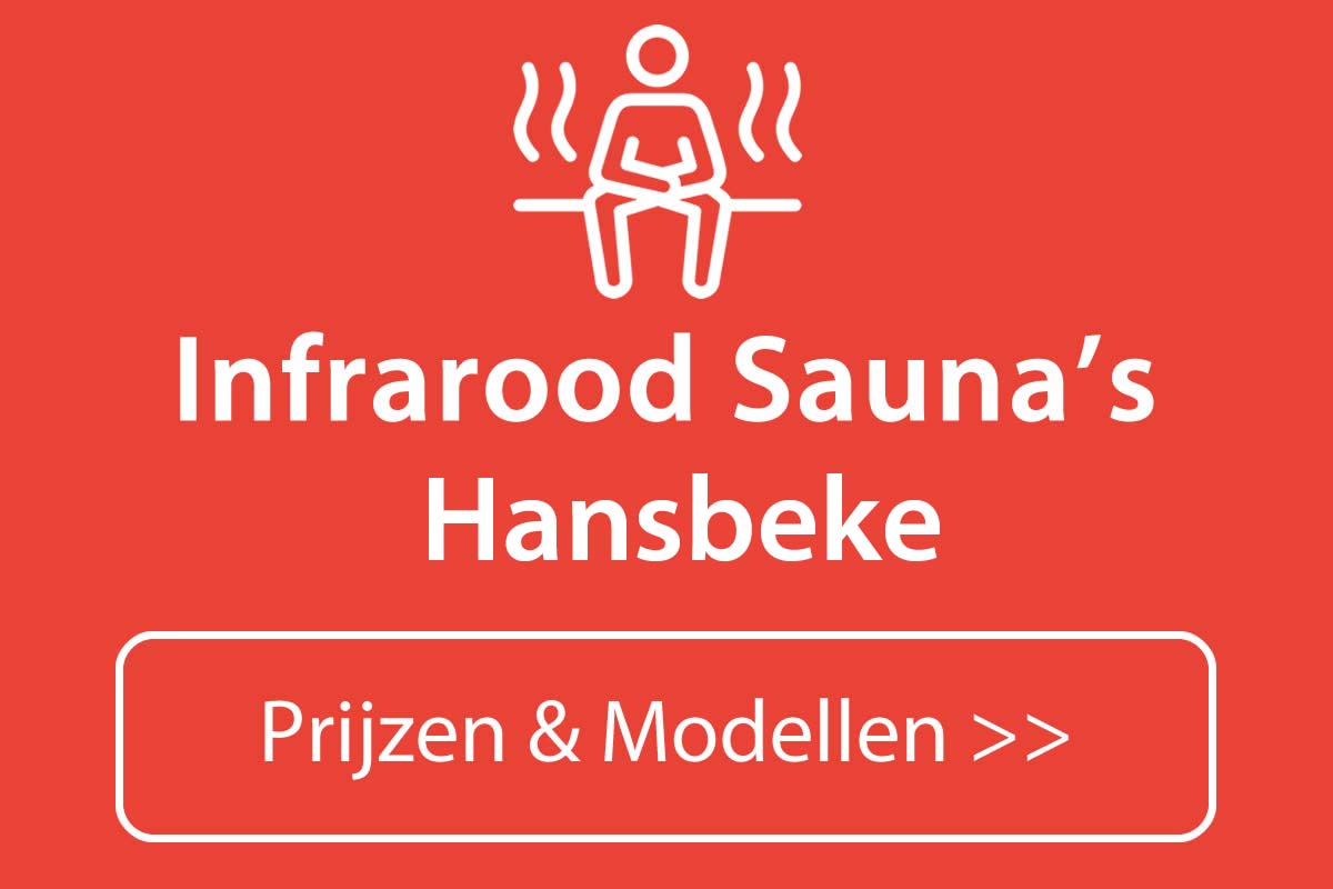 Infrarood Sauna Kopen In Hansbeke