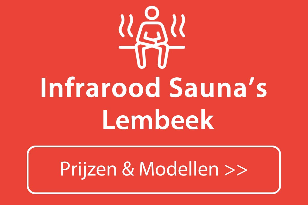 Infrarood Sauna Kopen In Lembeek