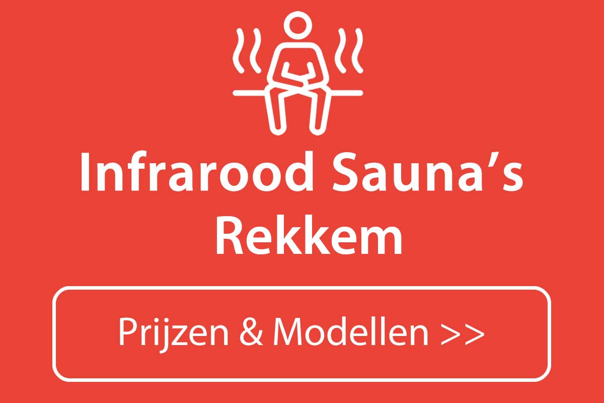 Infrarood Sauna Kopen In Rekkem