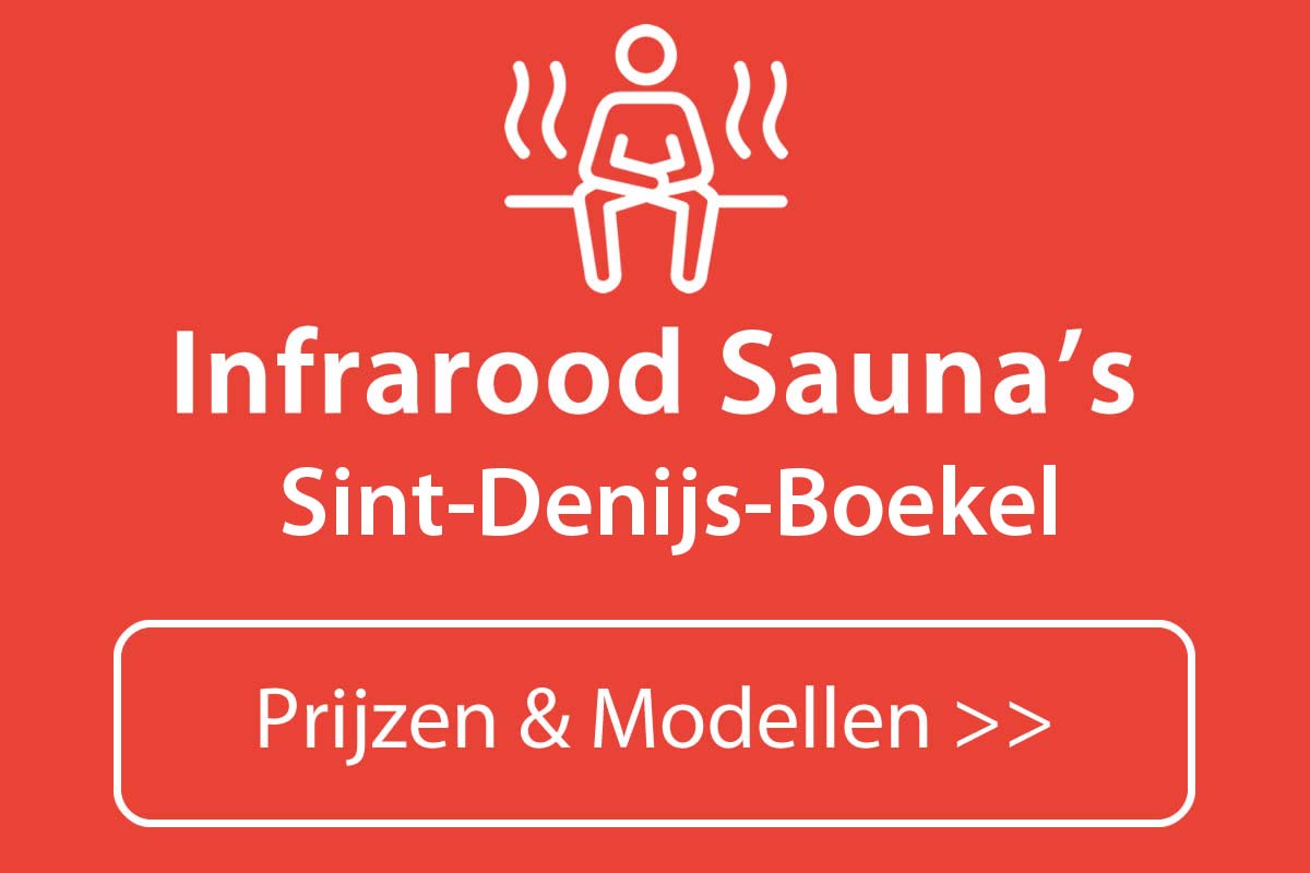 Infrarood Sauna Kopen In Sint-Denijs-Boekel