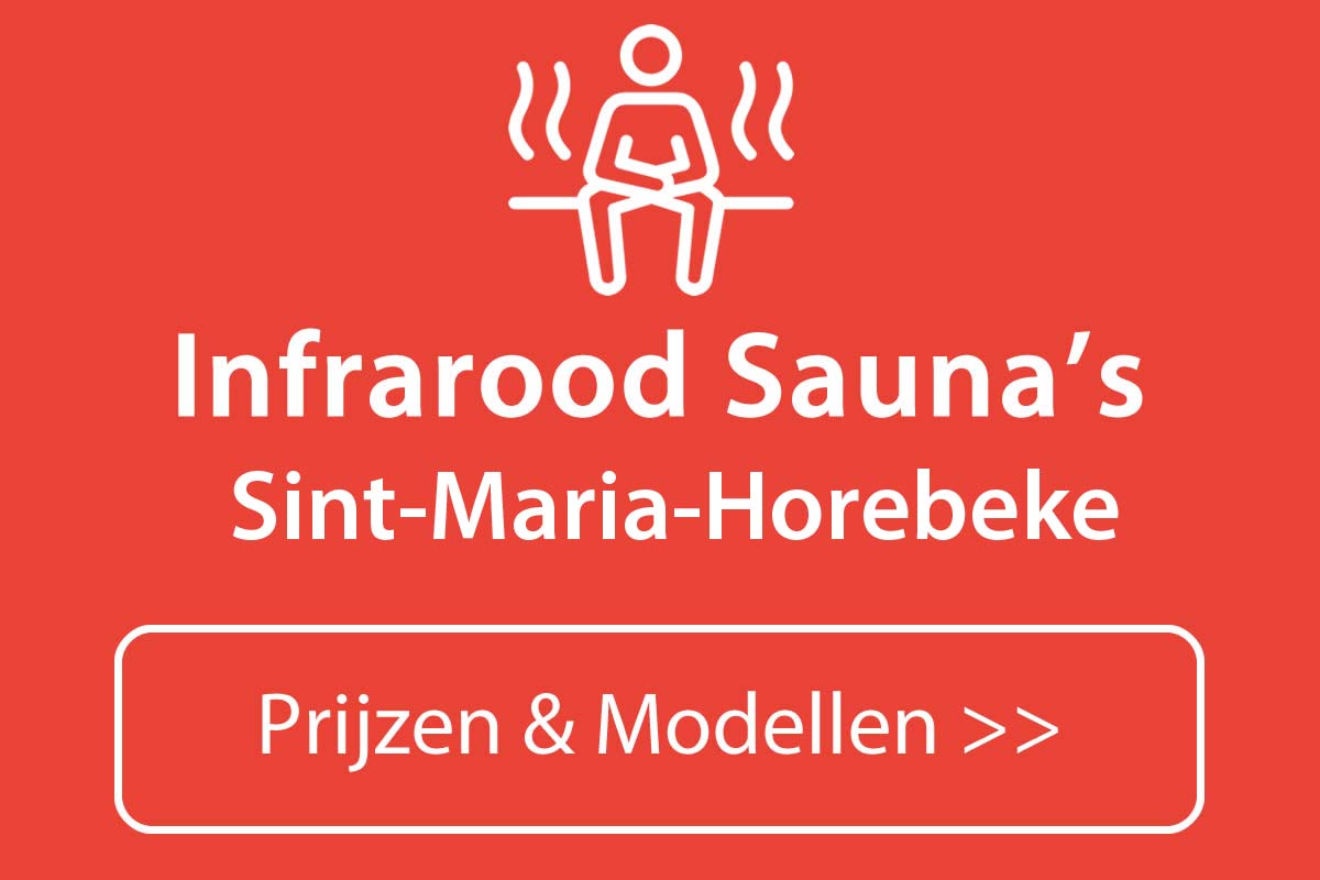Infrarood Sauna Kopen In Sint-Maria-Horebeke