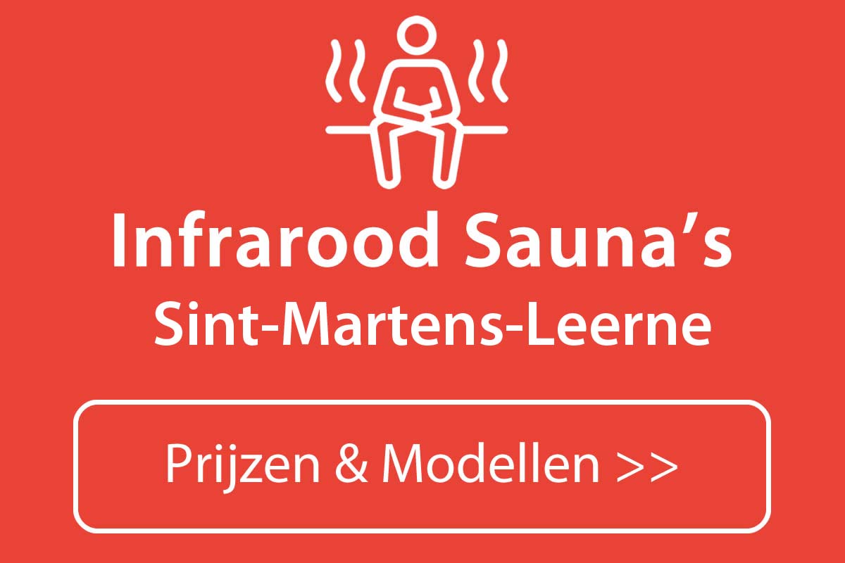 Infrarood Sauna Kopen In Sint-Martens-Leerne