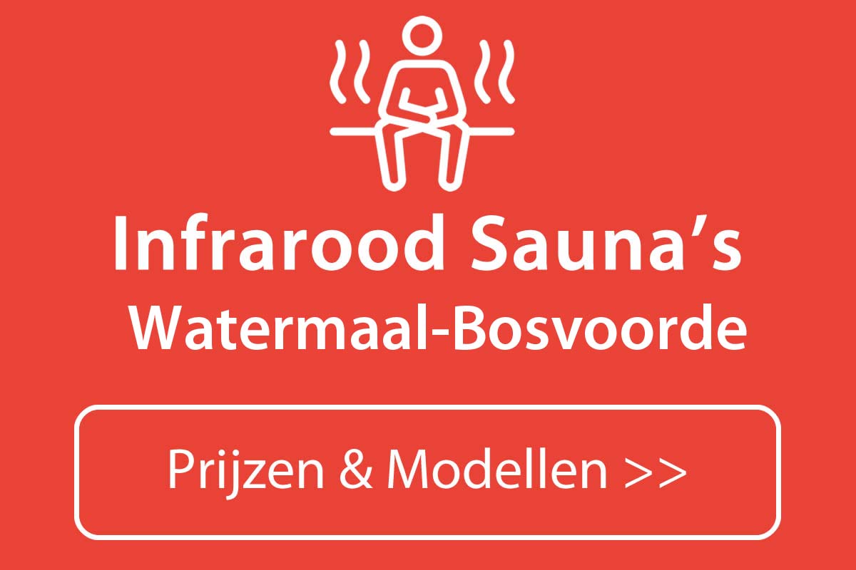 Infrarood Sauna Kopen In Watermaal-Bosvoorde